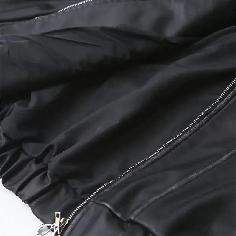 Jaqueta Feminina Em Couro  jaqueta de inverno  jaqueta de couro zara original  jaqueta de couro zara feminina  jaqueta de couro feminina zara  jaqueta de couro feminina preta  jaqueta de couro feminina  jaqueta de couro
