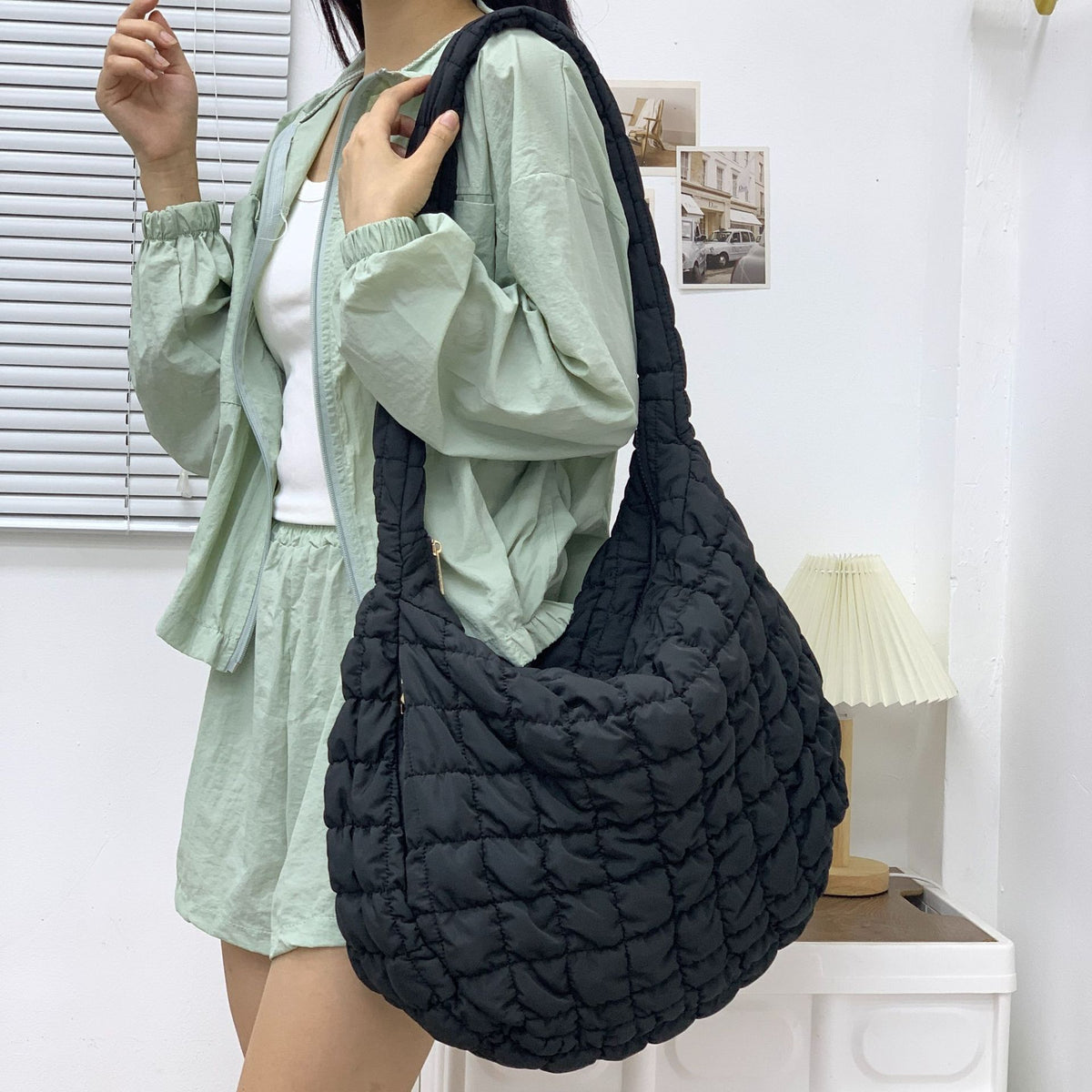 Bolsa Puffer Transversal Grande - Séraphine