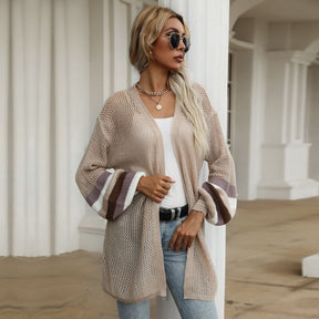 Cardigan Feminina Decote em V