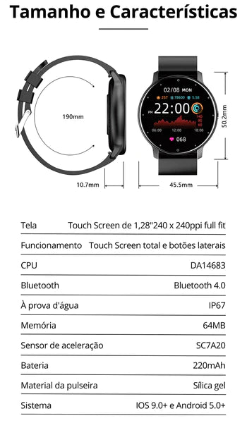 Smartwatch Inteligente Original - SmartPulse